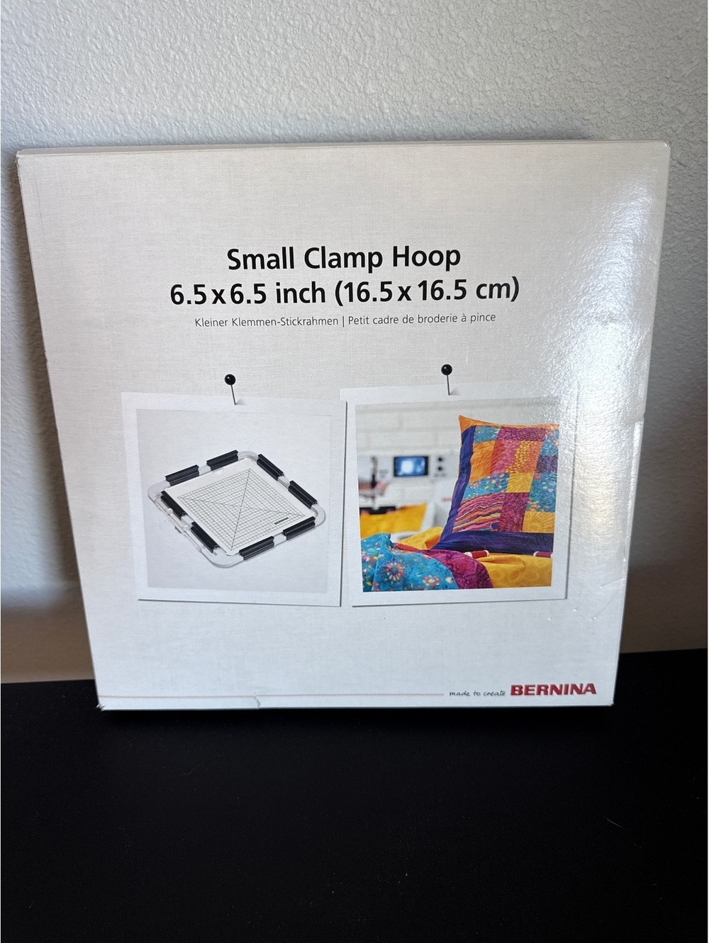 Small Clamp Hoop Bernina 16.5 cm square